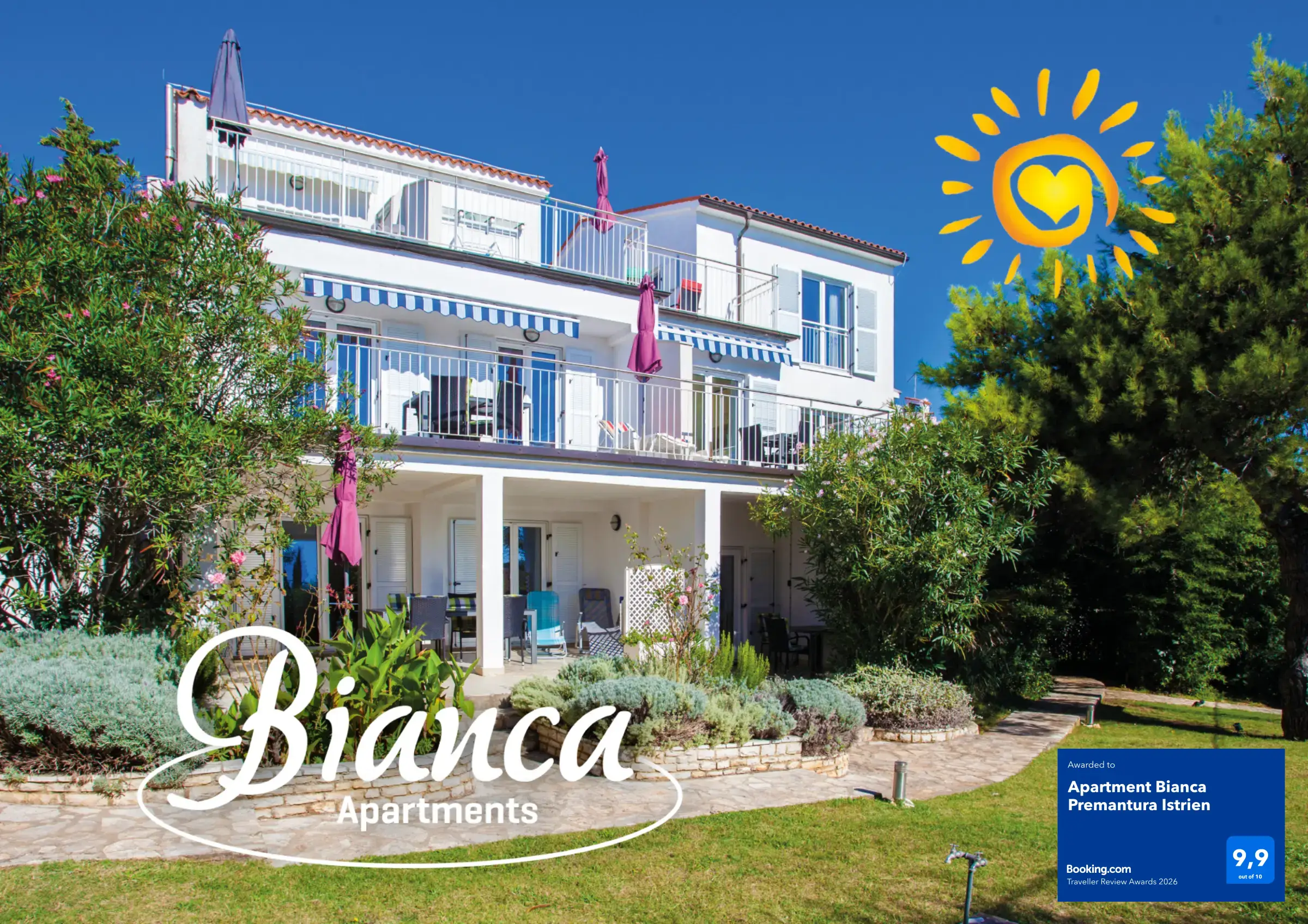 Ferienapartments Premantura Istrien Bianca Apartments